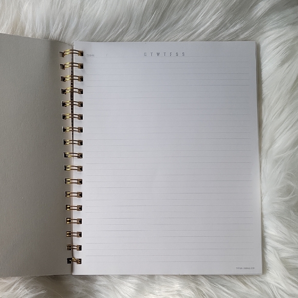 Spiral Notebook with Geometric Pattern - Multicolor - Picture 3 of 4